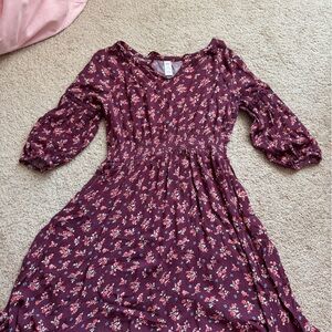 Justice long sleeve dress